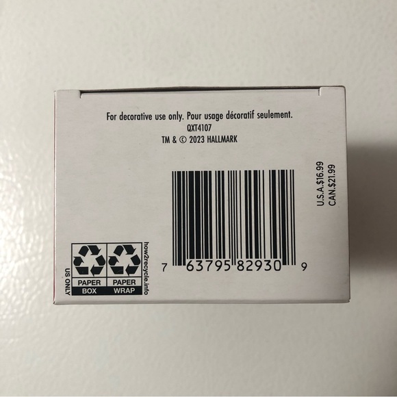 2023 Hallmark Keepsake Reindoggie Ornament Bulldog With Antlers Dog Puppy Pet - Picture 5 of 5